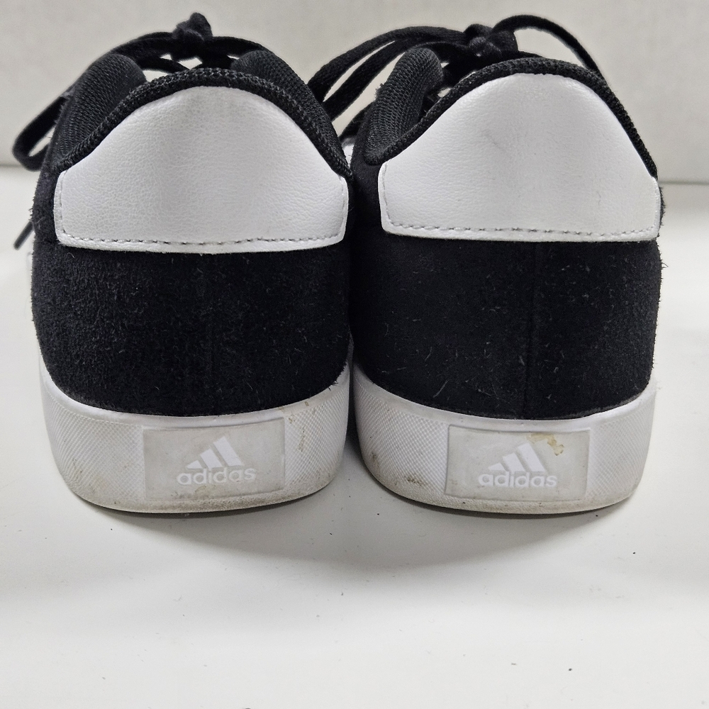 adidas VL Court 3.0 Sneaker Black Size 4 Big Kids - Picture 3 of 7